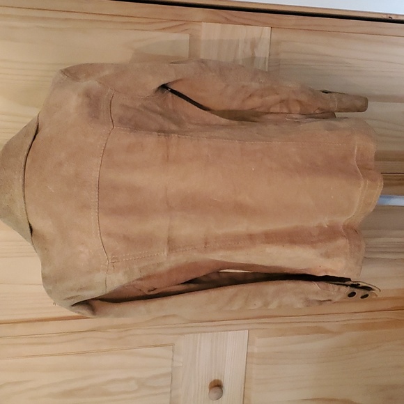 Reversible vintage leather jacket - Picture 2 of 14